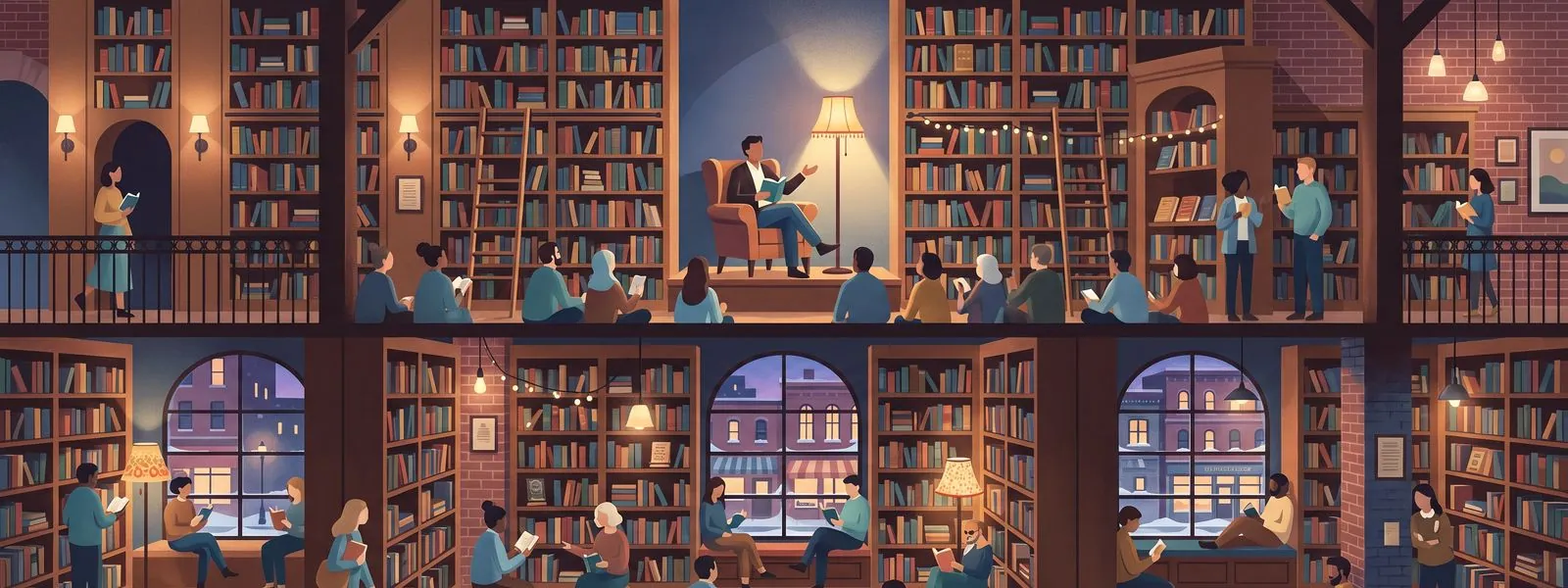 Illustration: chicago-talks-and-readings
