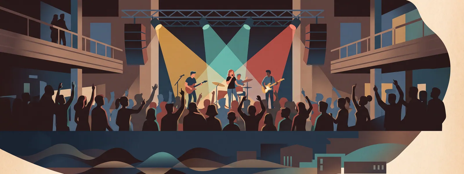 Illustration: venue music