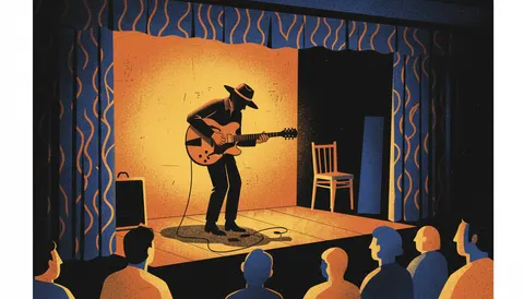 Grammy elected guitarist Michael Charles at Free Blues Friday