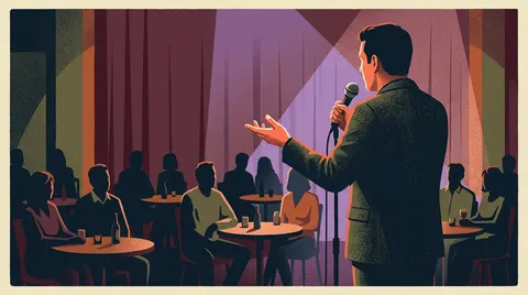 Dauood Naimyar at The Comedy Bar