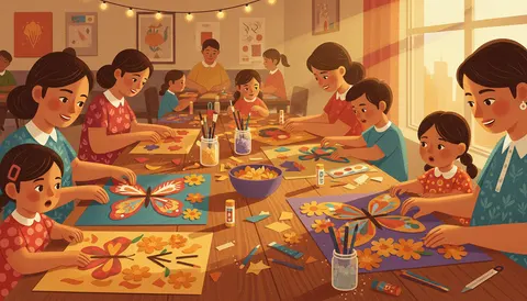 Día de los Muertos Recuerdo Poster Workshop