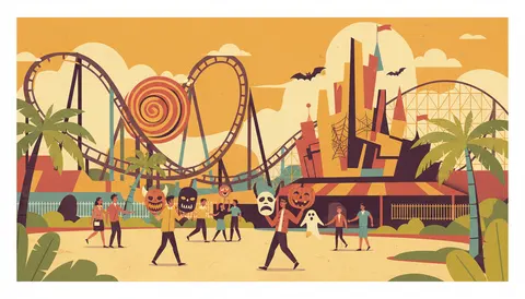 Fright Fest at Six Flags Magic Mountain