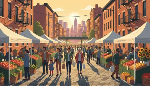 4th Avenue Sunset Park Greenmarket Saturday