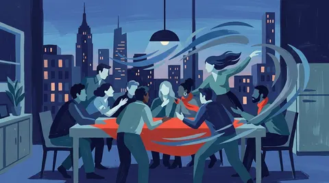 Anon: a tempest at our kitchen table