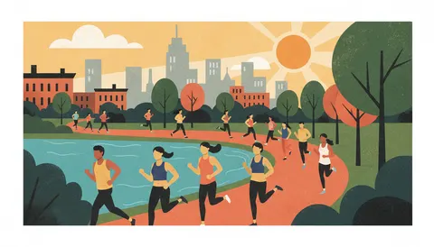 NYRR Open Run at Highland Park