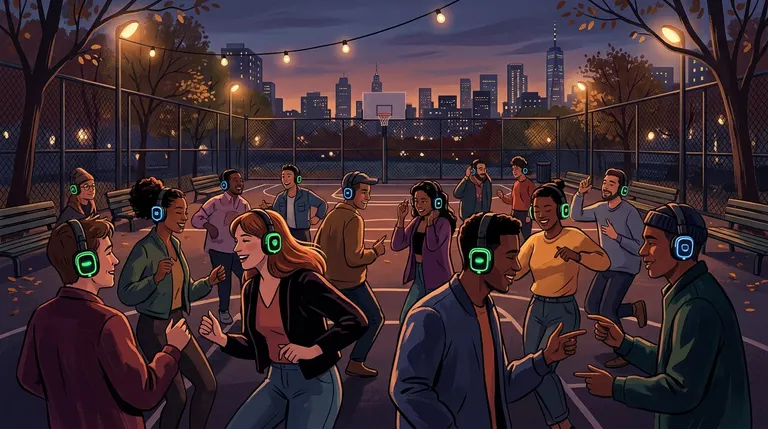 Silent Disco at Poor Richard Park event image