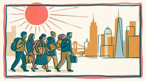 Benny Andrews: Migrants