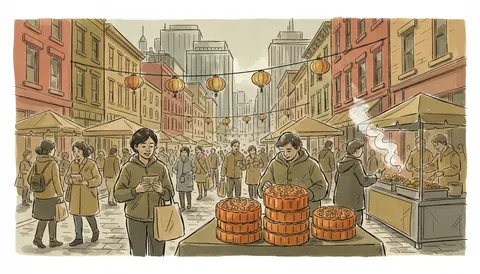 Chinese Moon Cake Festival on Eighth Avenue