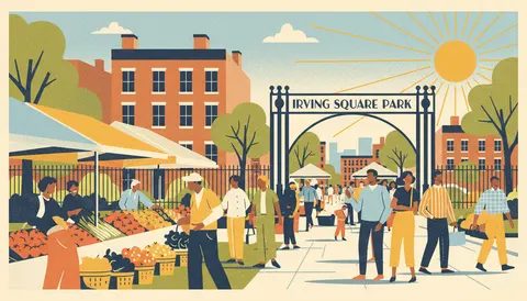 RiseBoro Farmers Markets at Irving Square Park