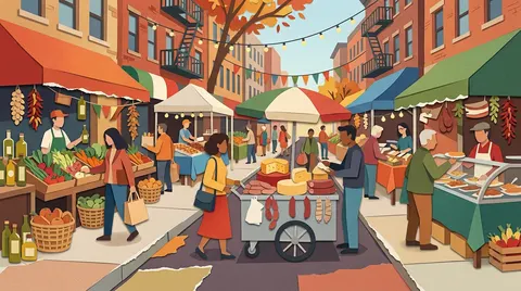 Columbus Day Celebration on Arthur Avenue