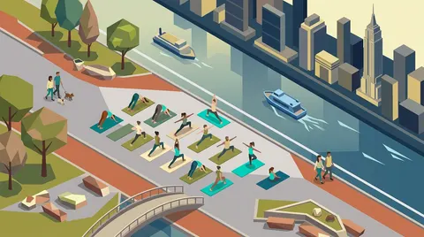 Yoga on the Waterfront