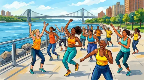 Summer on the Hudson Zumba