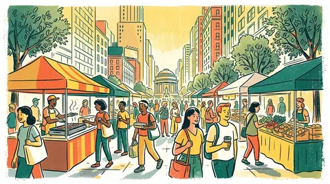 Columbus Circle Food Fair