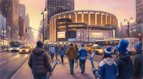 New York Rangers vs. Utah Mammoth at Madison Square Garden
