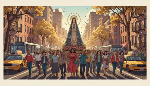 Our Lady of Cisne Procession