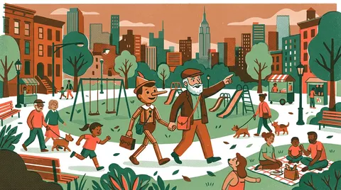 Pinocchio and Gepetto's Big Apple Adventure