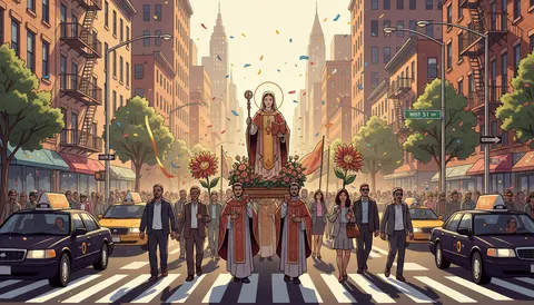Procession of San Martin de Porres
