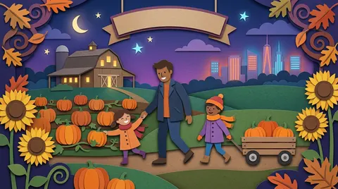 Pumpkin Picking at Decker Farm