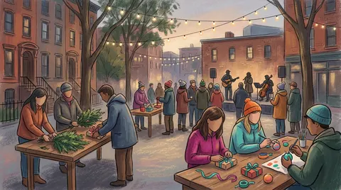 Holiday Crafts - Music in the Plaza