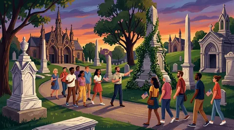 Green-Wood Cemetery Fourth of July Tours