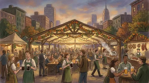 Oktoberfest at Loreley Beer Garden