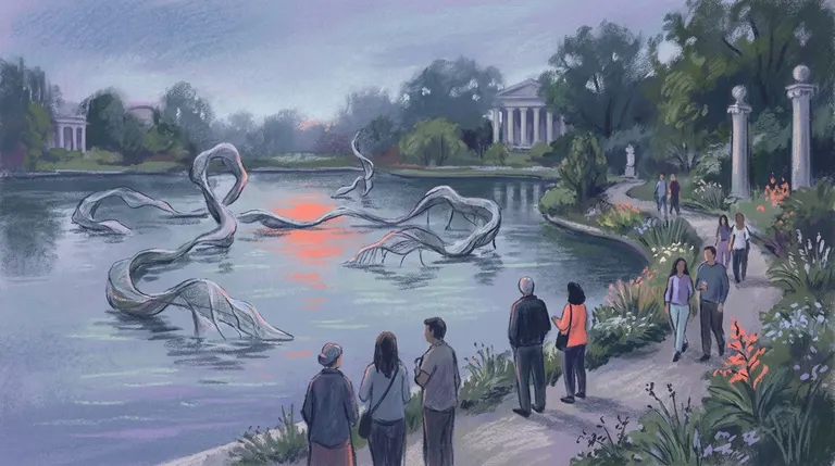 Serpentine Sibyls: A Floating Sculptural Installation by Daniel Rothbart event image