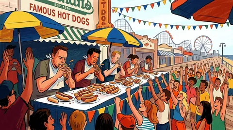 Nathan's Famous Fourth of July International Hot Dog Eating Contest