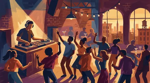 The Rock and Roll Playhouse Presents DJ Golden Hour