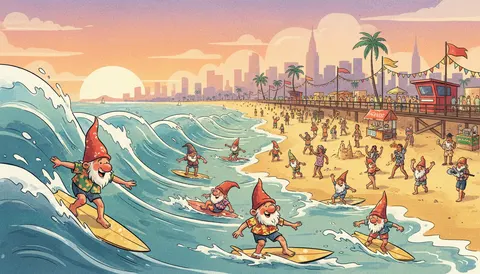 Gnome Surf Little Legends Wave Fest Rockaway Beach