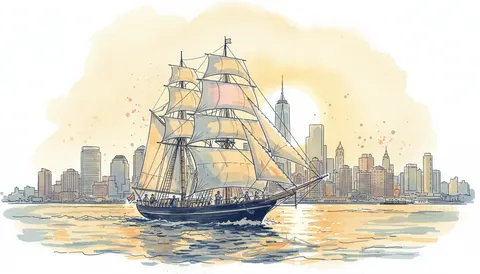Sunset Sail aboard the Schooner Adirondack