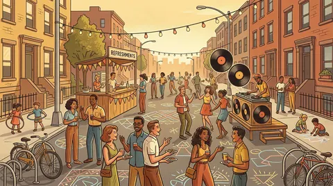 Brooklyn Heights Back to School Party on Car-Free Montague Street