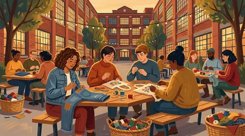 Brooklyn Creative Reuse Mending Circle