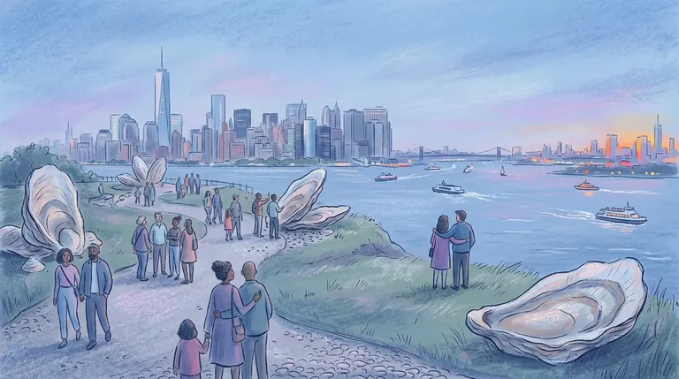 The Oyster by Alan Michelson on Governors Island event image
