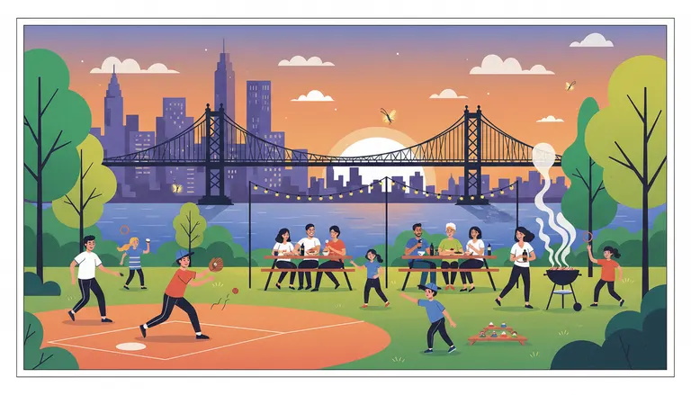 Family Friendly Softball game.BBQ.games event image