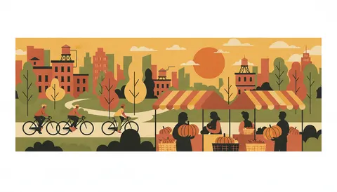 Bike Ride to the Harvest Festival with El Barrio Bikes