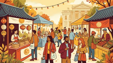 Autumn Moon Festival at Snug Harbor
