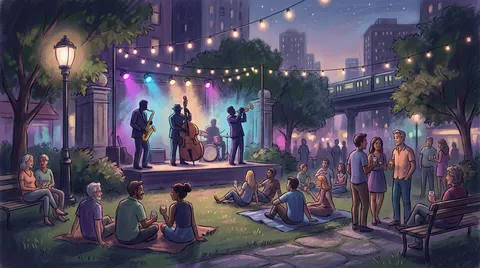Jazz in the Park at Ralph Ellison