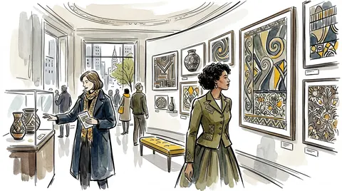 Modernity and Opulence: Women of the Wiener Werkstätte