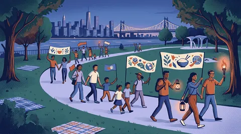 Buddhist Global Relief Walk to Feed the Hungry