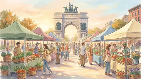 Greenmarket at Grand Army Plaza