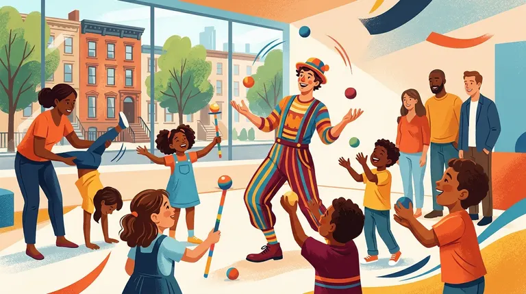 Circus Academy Workshop with Performer Book Kennison event image