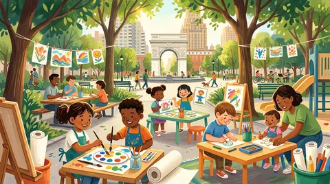 Wednesday Children's Programming - Art in the Park