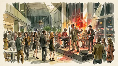 Love Fire: Britton & The Sting at the David Rubenstein Atrium