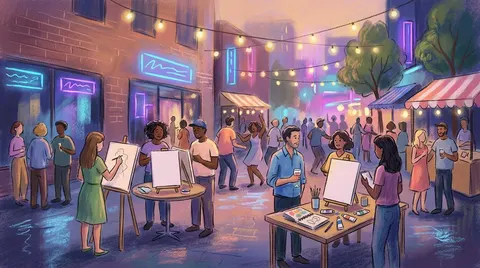 Summer Artist Party