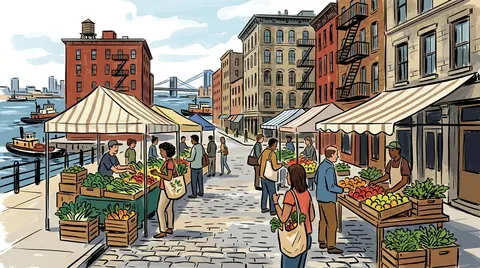 Fulton Stall Market/Seaport Farmers Market