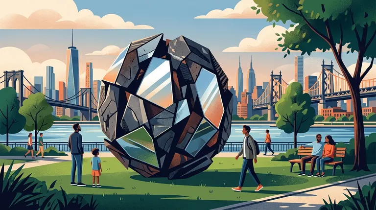 Sanford Biggers: Unsui (Mirror) at Socrates Sculpture Park event image
