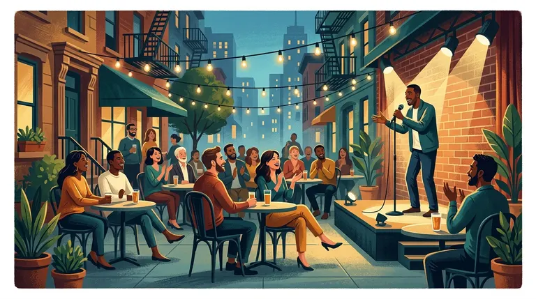 Live Comedy on the Outdoor Patio at The Stand event image
