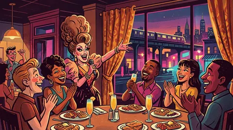 Kween Drag Brunch in Astoria