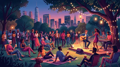 Music in Hawkins Park