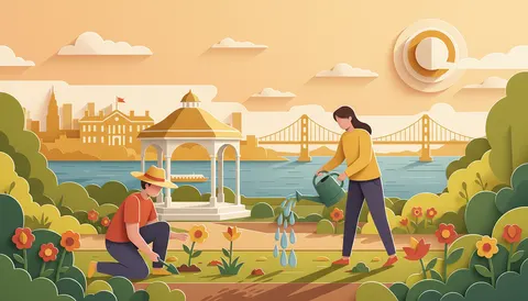 Carl Schurz Park Conservancy Volunteer Gardening
